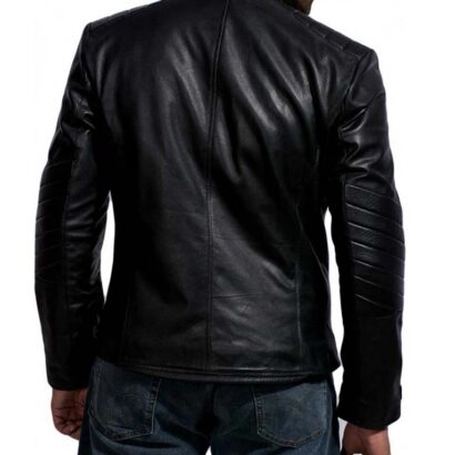 David Beckham Motorcycle Leather Jacket