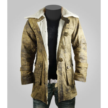 Bane Tom Hardy The Dark Knight Rises 2012 Leather Coat