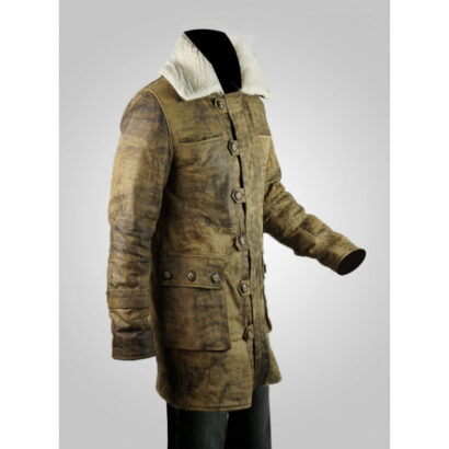 Bane Tom Hardy The Dark Knight Rises 2012 Leather Coat