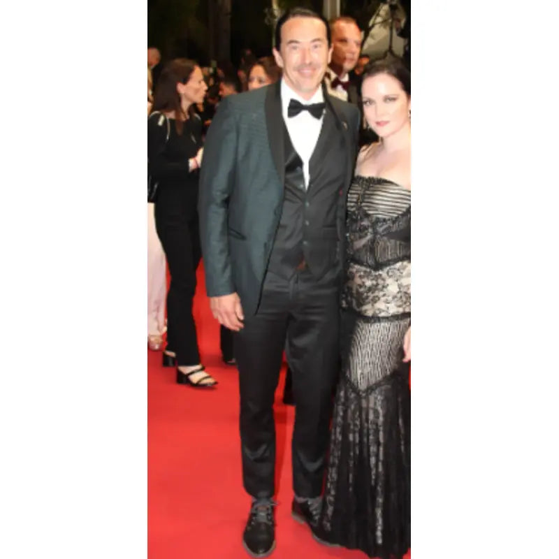 Darren Vukasinovic The Substance Premiere 77th  Black Tuxedo