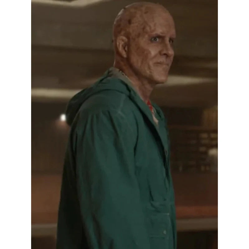 Ryan Reynolds Deadpool & Wolverine Green Jacket