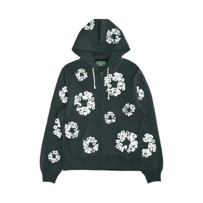 Denim Tears x Offset Wreath Black Hoodie