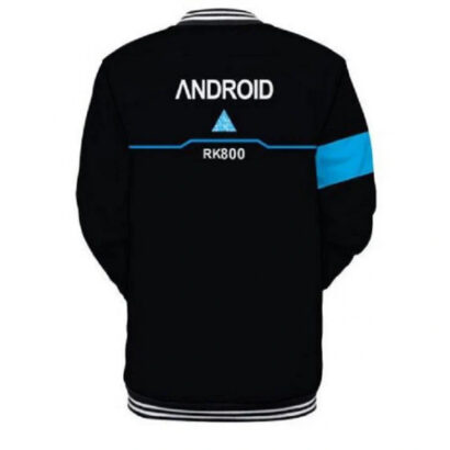 Detroit Become Human Connor RK-800 Varsity Jacket