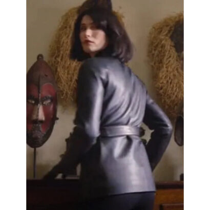 Culprits Gemma Arterton Black Leather Jacket