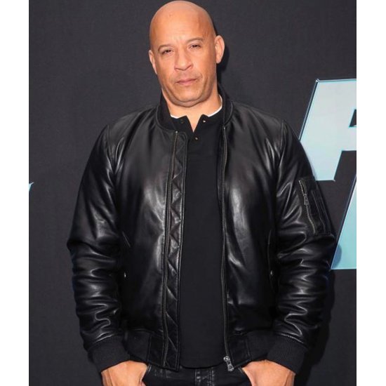 FAST AND FURIOUS 9 VIN DIESEL BLACK JACKET