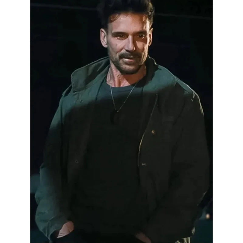 Duffy Lights Out 2024 Green Cotton Jacket