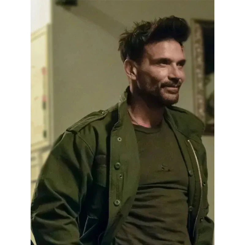 Duffy Lights Out 2024 Green Cotton Jacket