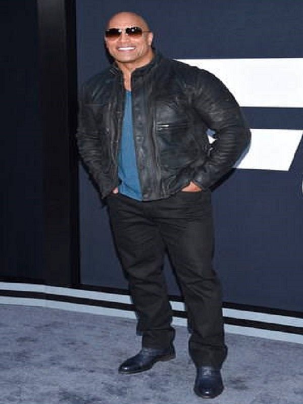 Fast & Furious 8 Dwayne Johnson Premiere Jacket