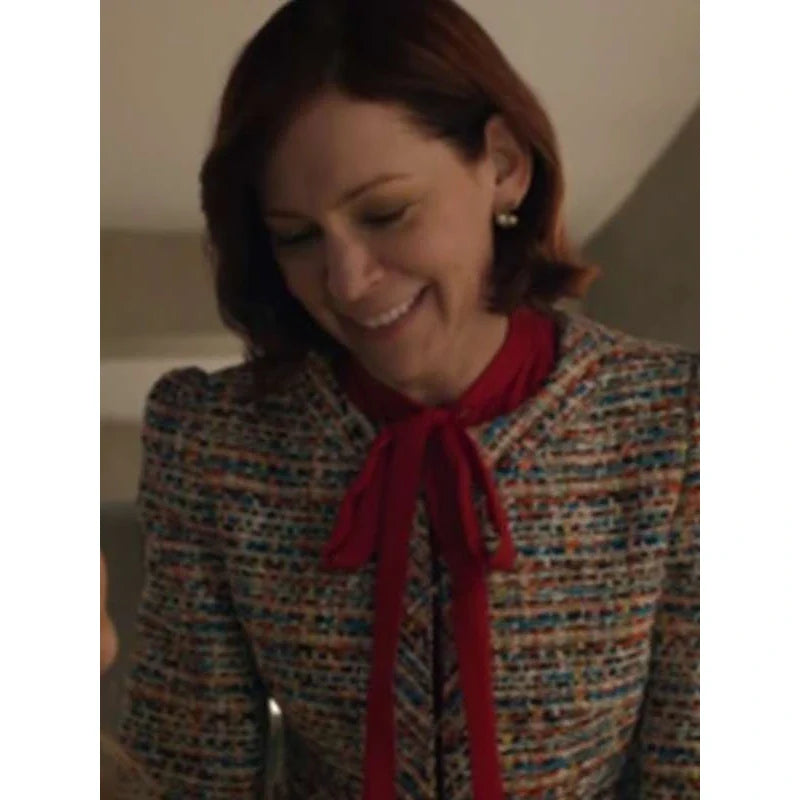 Elsbeth S01 Carrie Preston Tweed Short Jacket