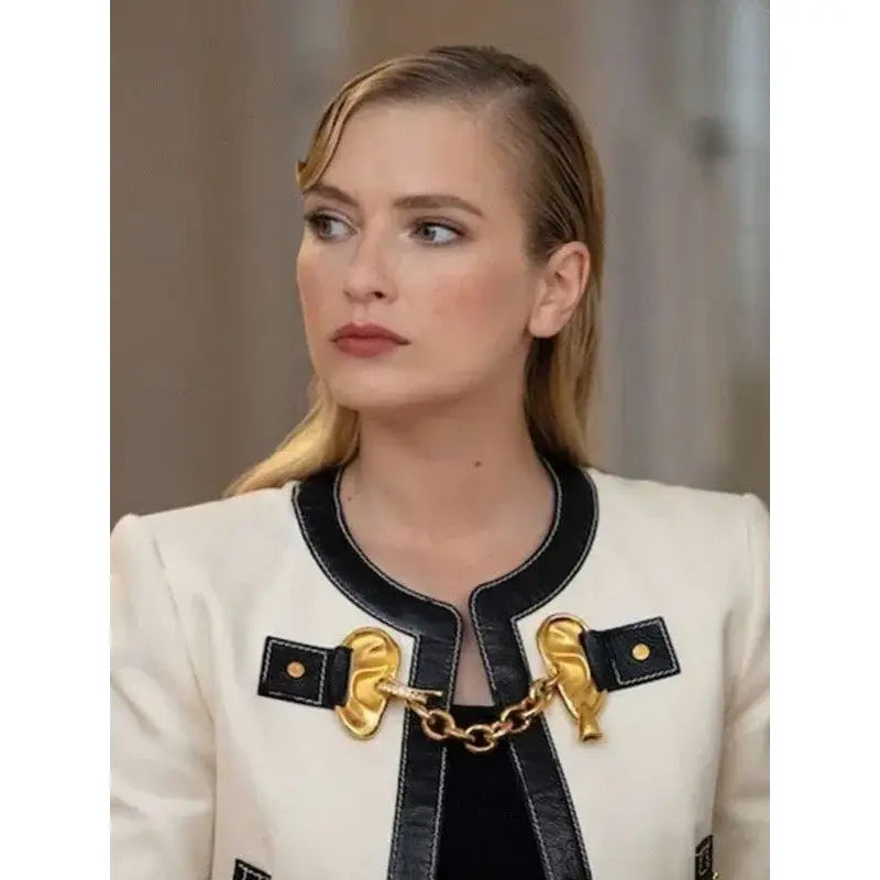 Emily In Paris S03 Camille White Jacket