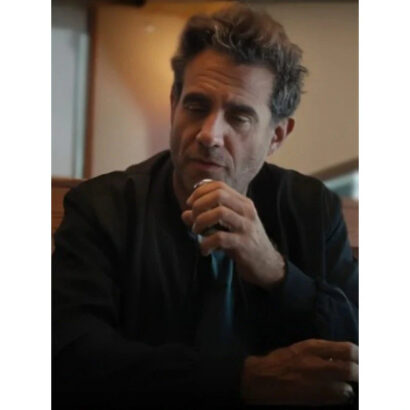 Black Ezra Max Bernal Bomber Jacket