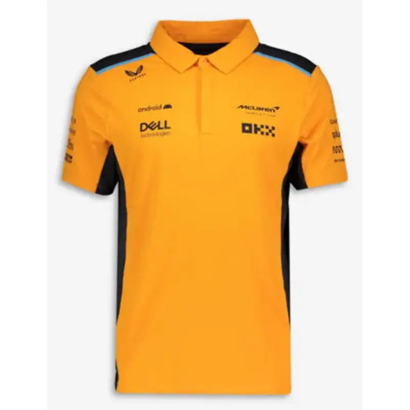 F1 McLaren Yellow Cotton Team Shirt