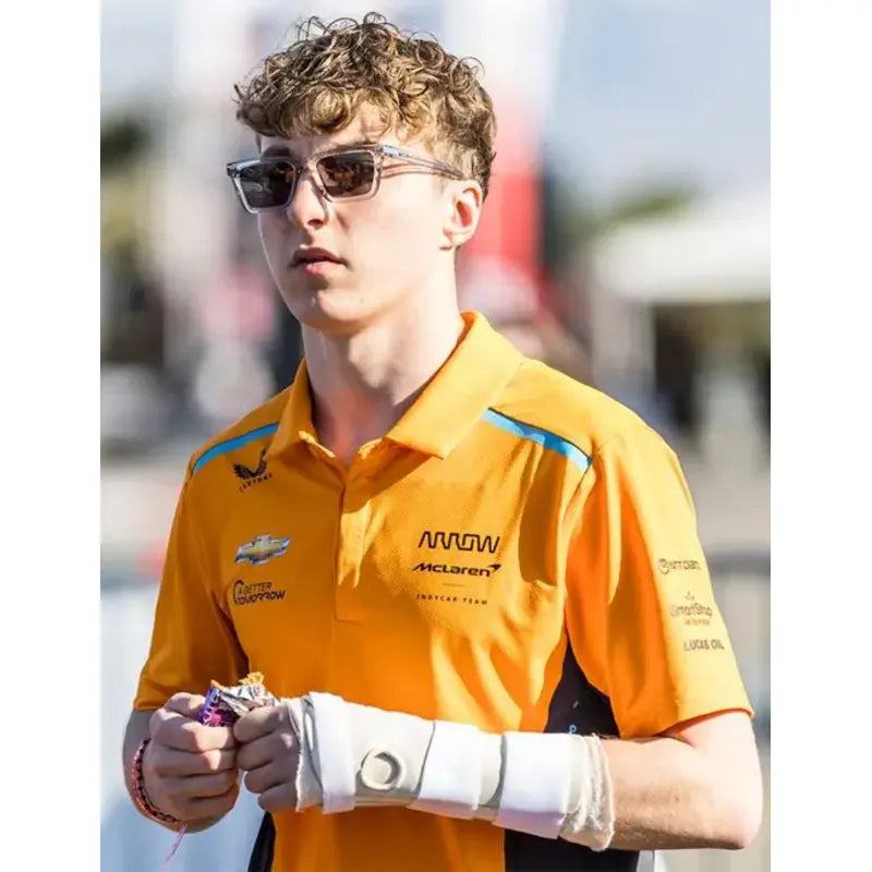 F1 McLaren Yellow Cotton Team Shirt