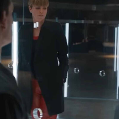 Fast & Furious 9 Cipher Black Wool Coat