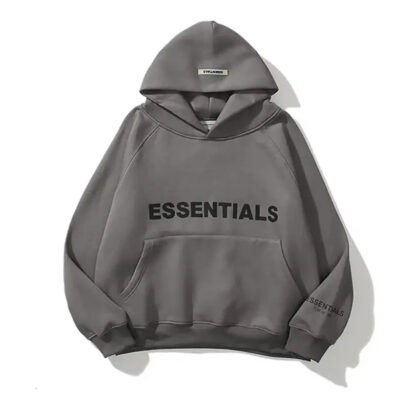 Fear Of God Essentials Grey Hoodie