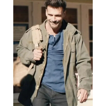 Duffy Lights Out 2024 Green Cotton Jacket