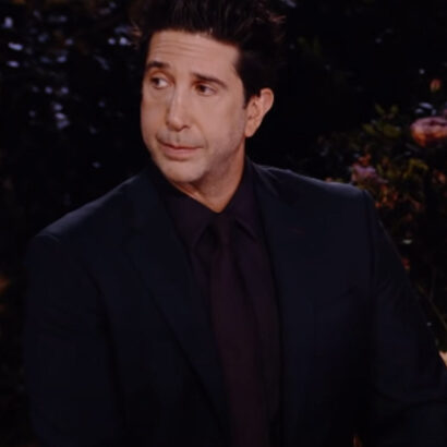 Friends The Reunion David Schwimmer Blazer