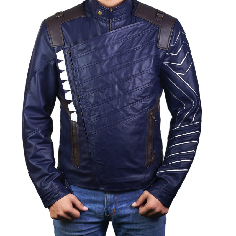 Avengers Infinity War Winter Soldier White Wolf Jacket