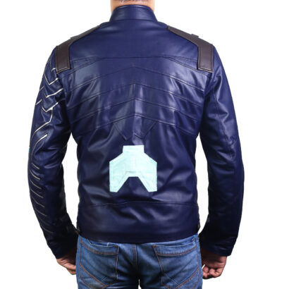 Avengers Infinity War Winter Soldier White Wolf Jacket