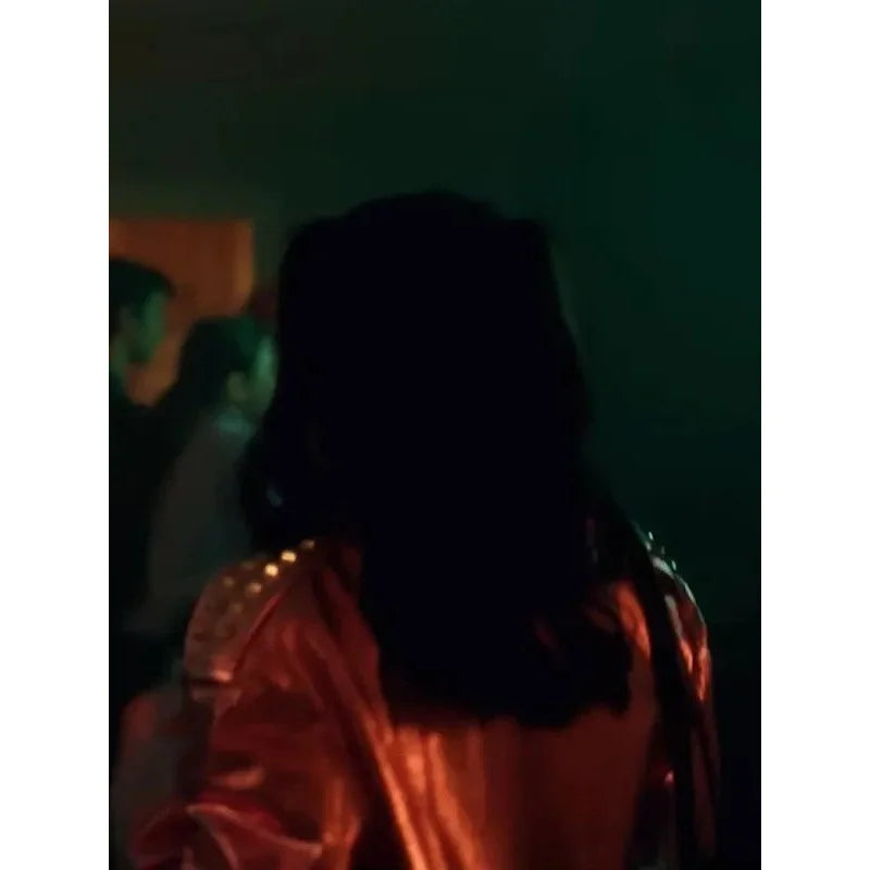 Fakes 2022 Rebecca Li Pink Moto Jacket