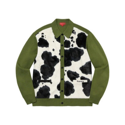 Curb Your Enthusiasm S12 J.B. Smoove Cow Print Cardigan