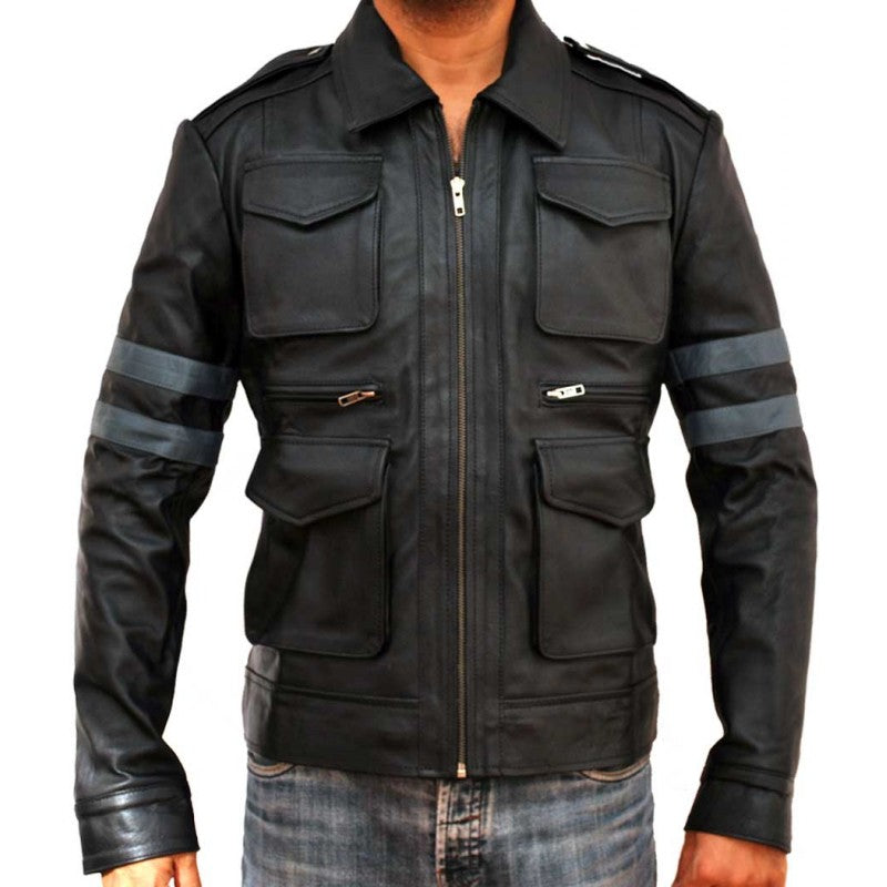 Leon Kennedy Resident Evil 6 Leather Jacket