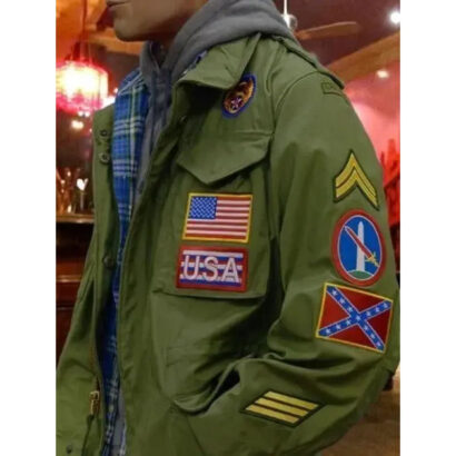 Christian Slater True Romance M-65 Field Green Jacket