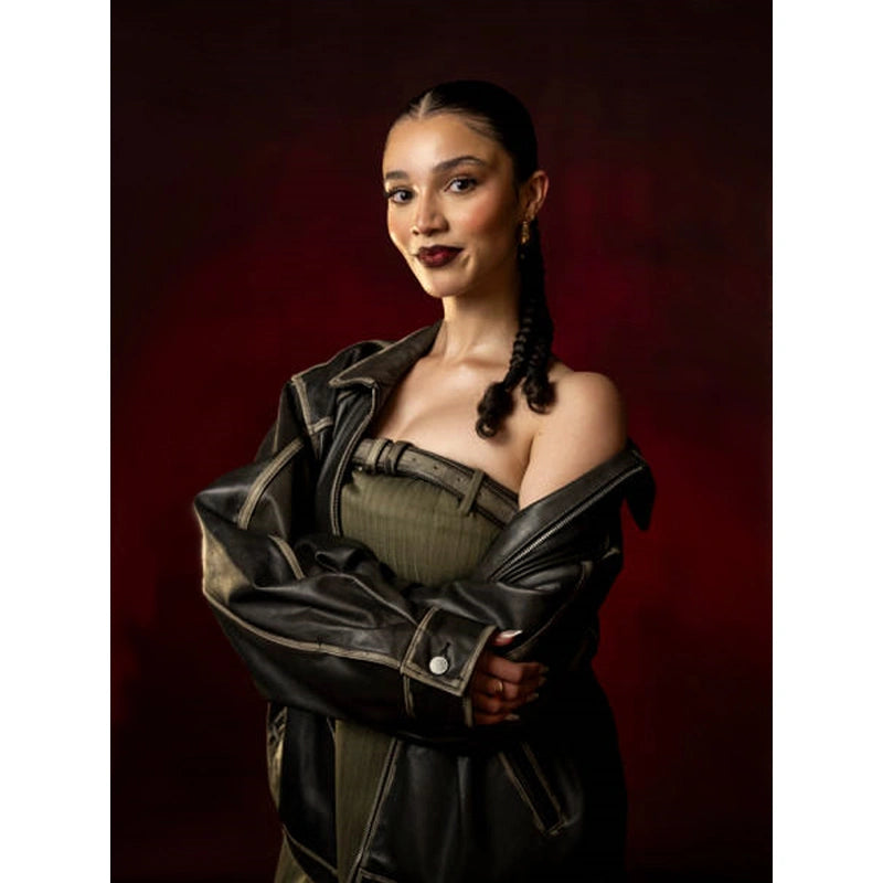 Descendants: The Rise Of Red Malia Baker Black Leather Jacket