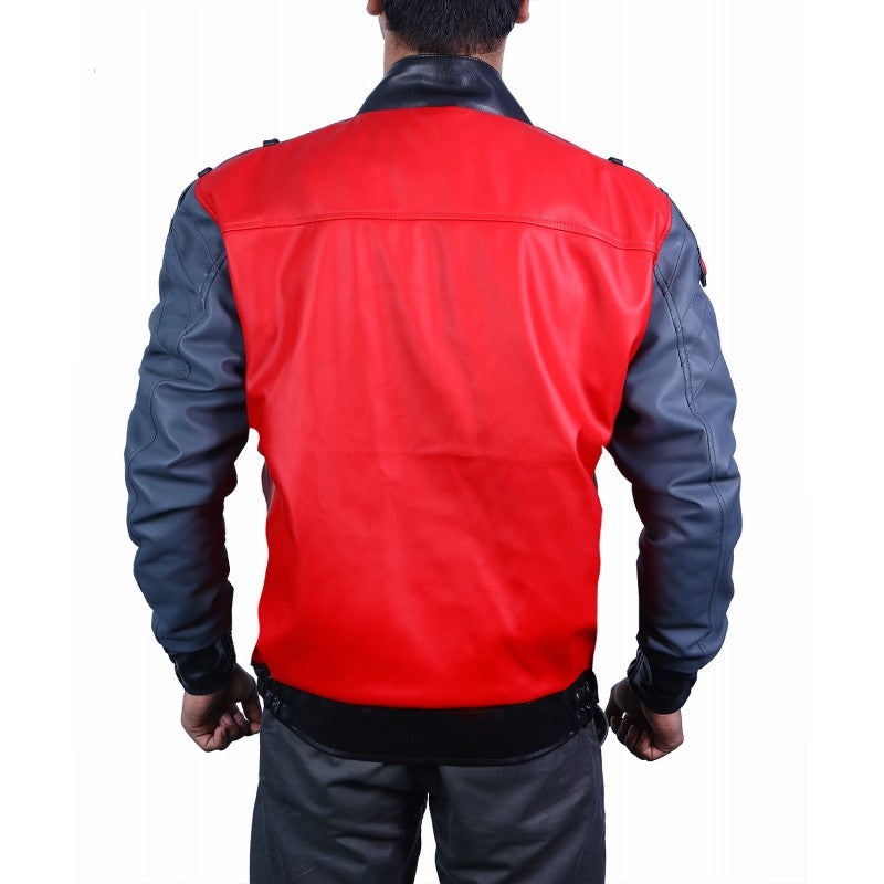 Marty McFly Back To The Future Leather Jacket