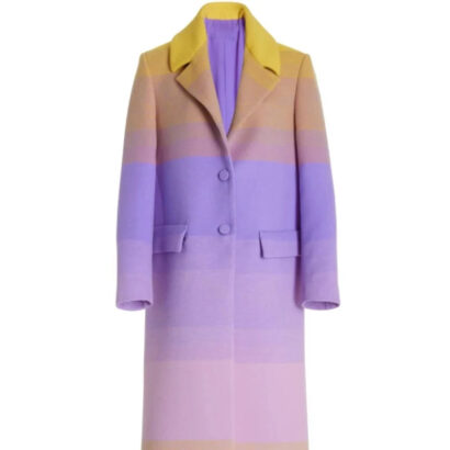 Cynthia Nixon Ombre  And Just Like That S02 Coat