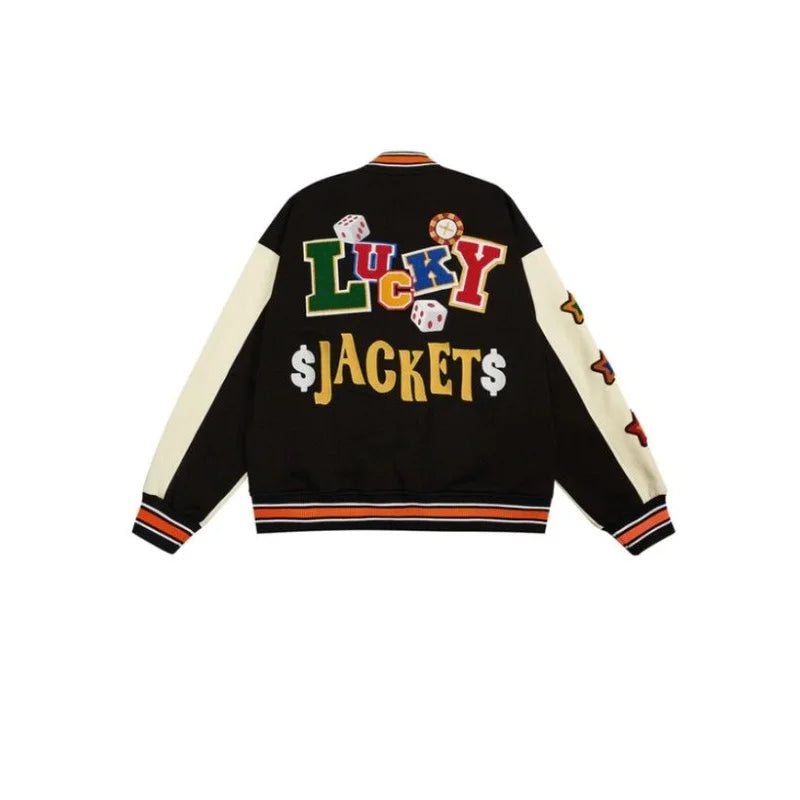 Poker Lucky Varsity Jacket