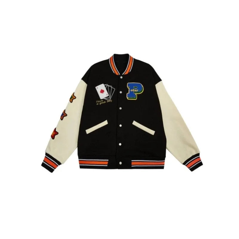Poker Lucky Varsity Jacket