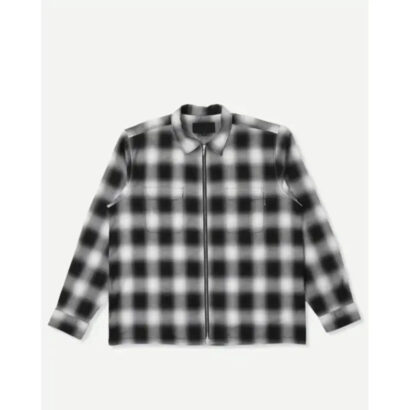 Chace Crawford Press Junket 2024 Checked Jacket