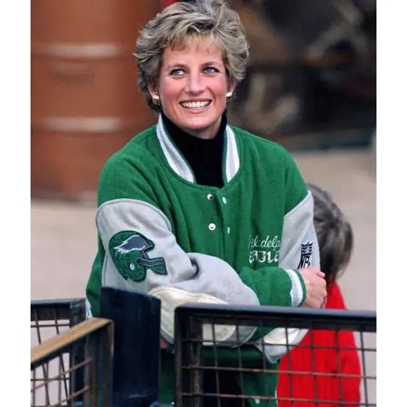 Princess Diana Philadelphia Eagles Jacket