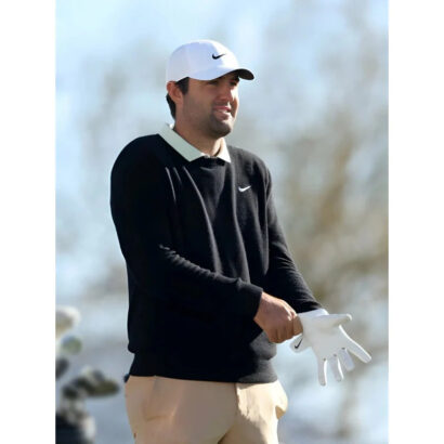 Black Scottie Scheffler Sweater