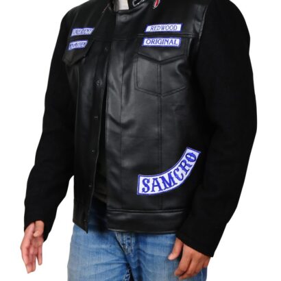 Sons of Anarchy Hooded Leather Jacket