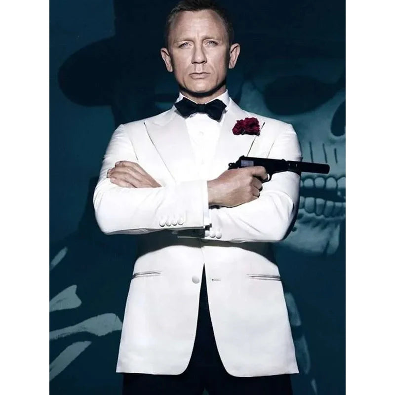 James Bond Spectre Ivory White Tuxedo