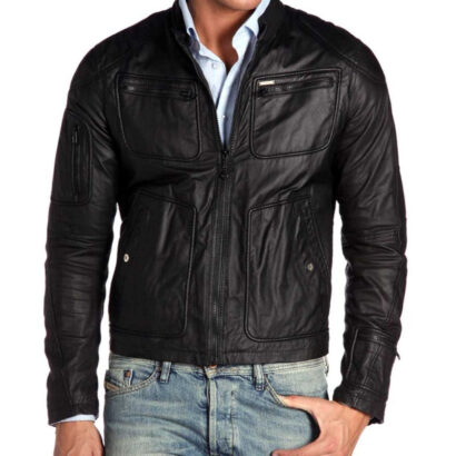 Star Trek Into Darkness Movie Chris Pine Leather Jacket