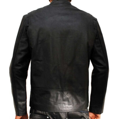 Swordfish Stanley Jobson US Flag Leather Jacket