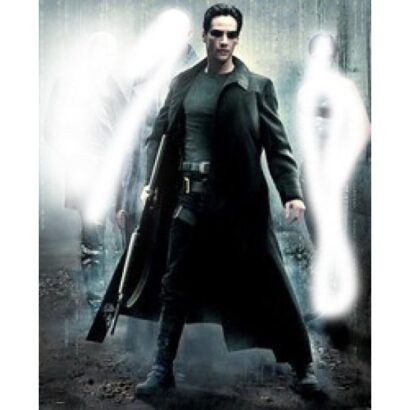 NEO THE MATRIX 4 LEATHER JACKET