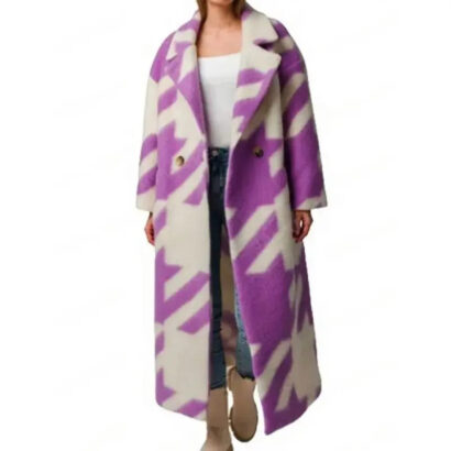 Emily in Paris Season 3 Emily Purple Coat