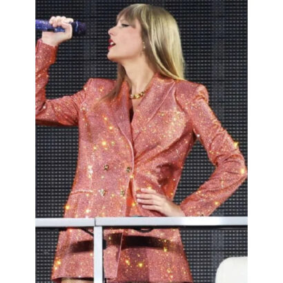 Taylor Swift New Eras Tour Orange Blazer
