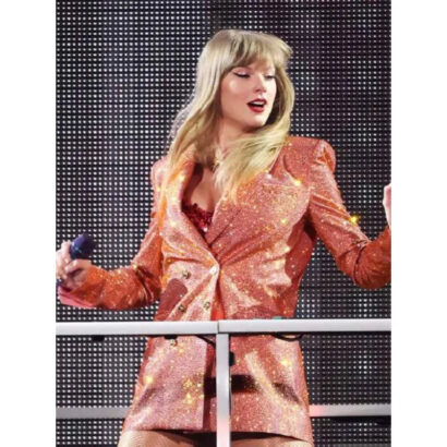 Taylor Swift New Eras Tour Orange Blazer