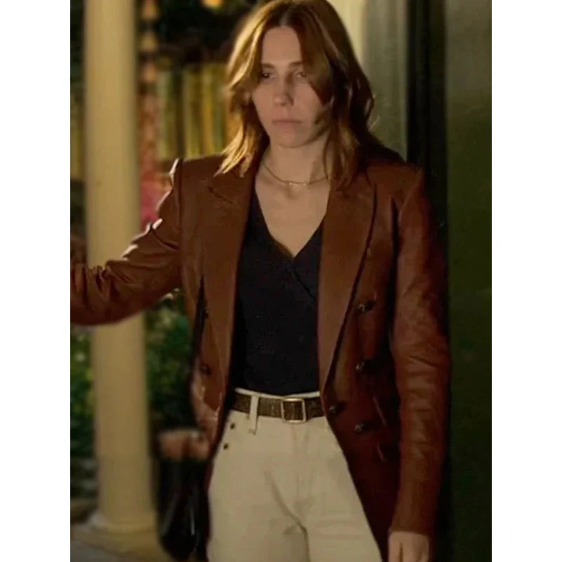 Brown The Flight Attendant Annie Blazer