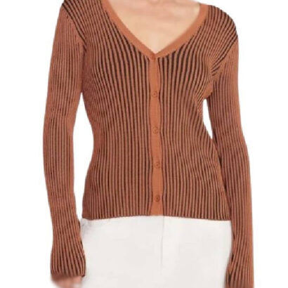 The View Alyssa Farah Griffin Brown Cardigan
