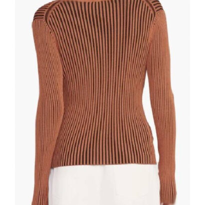 The View Alyssa Farah Griffin Brown Cardigan