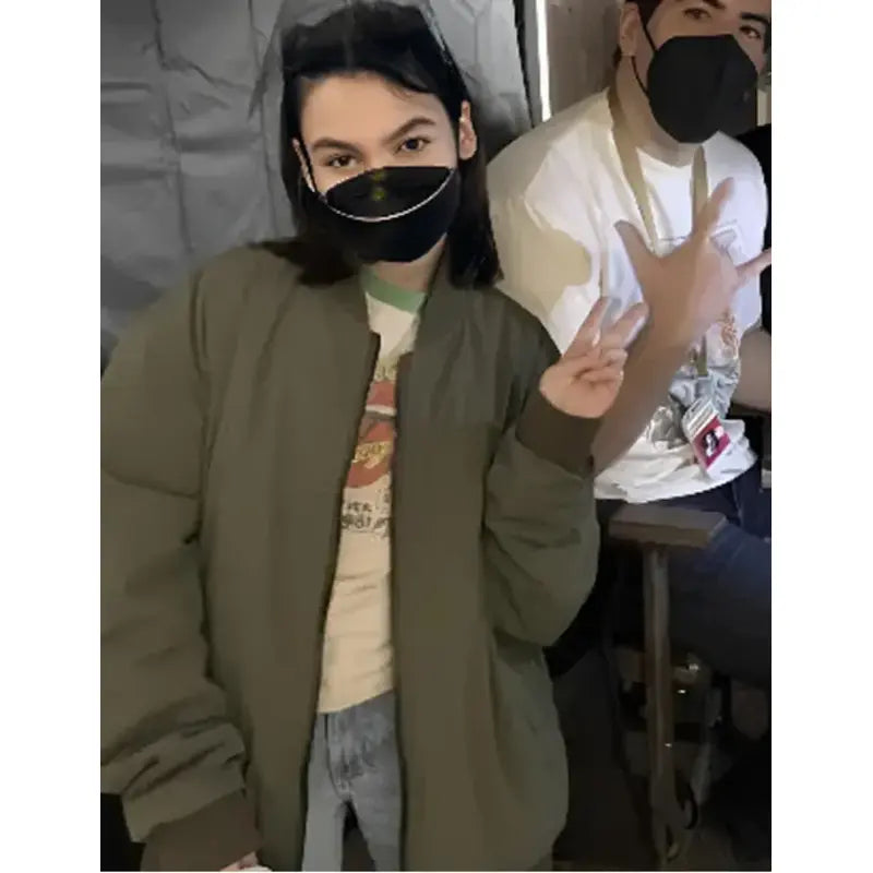 Ariana Greenblatt Borderlands Movie 2024 Bomber Jacket