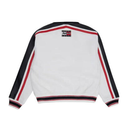 Tommy Hilfiger x Avirex White Leather Jacket