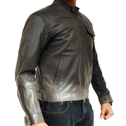 Transformers 3 Grey Leather Jacket