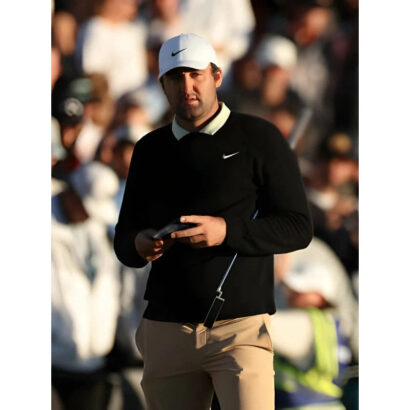 Black Scottie Scheffler Sweater